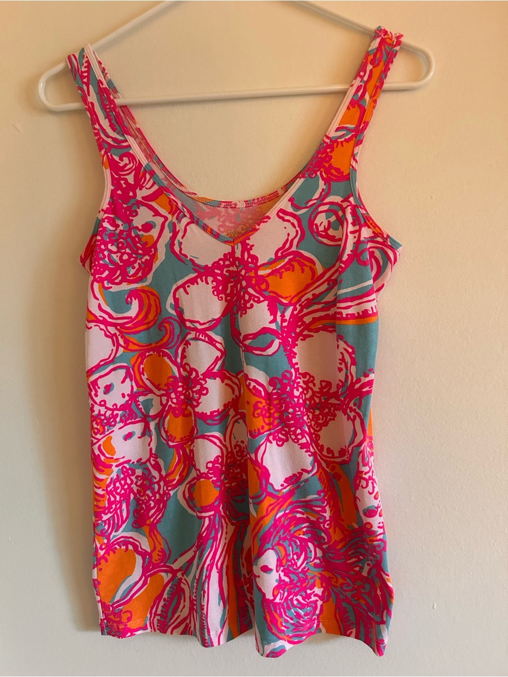 Lilly Pulitzer V-Neck Tank Top